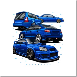 Subie mix Posters and Art